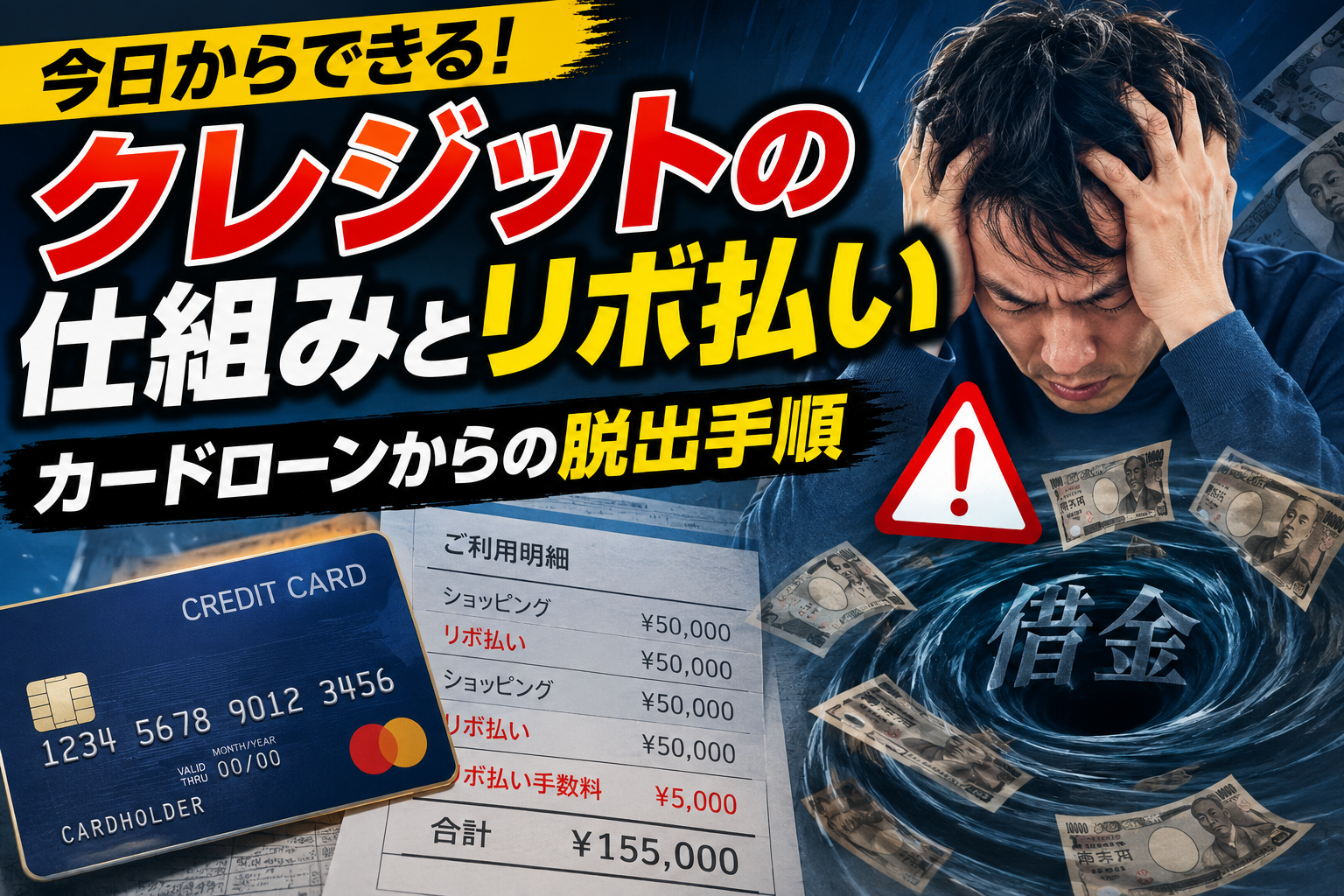 クレジットカード リボ払い 仕組み