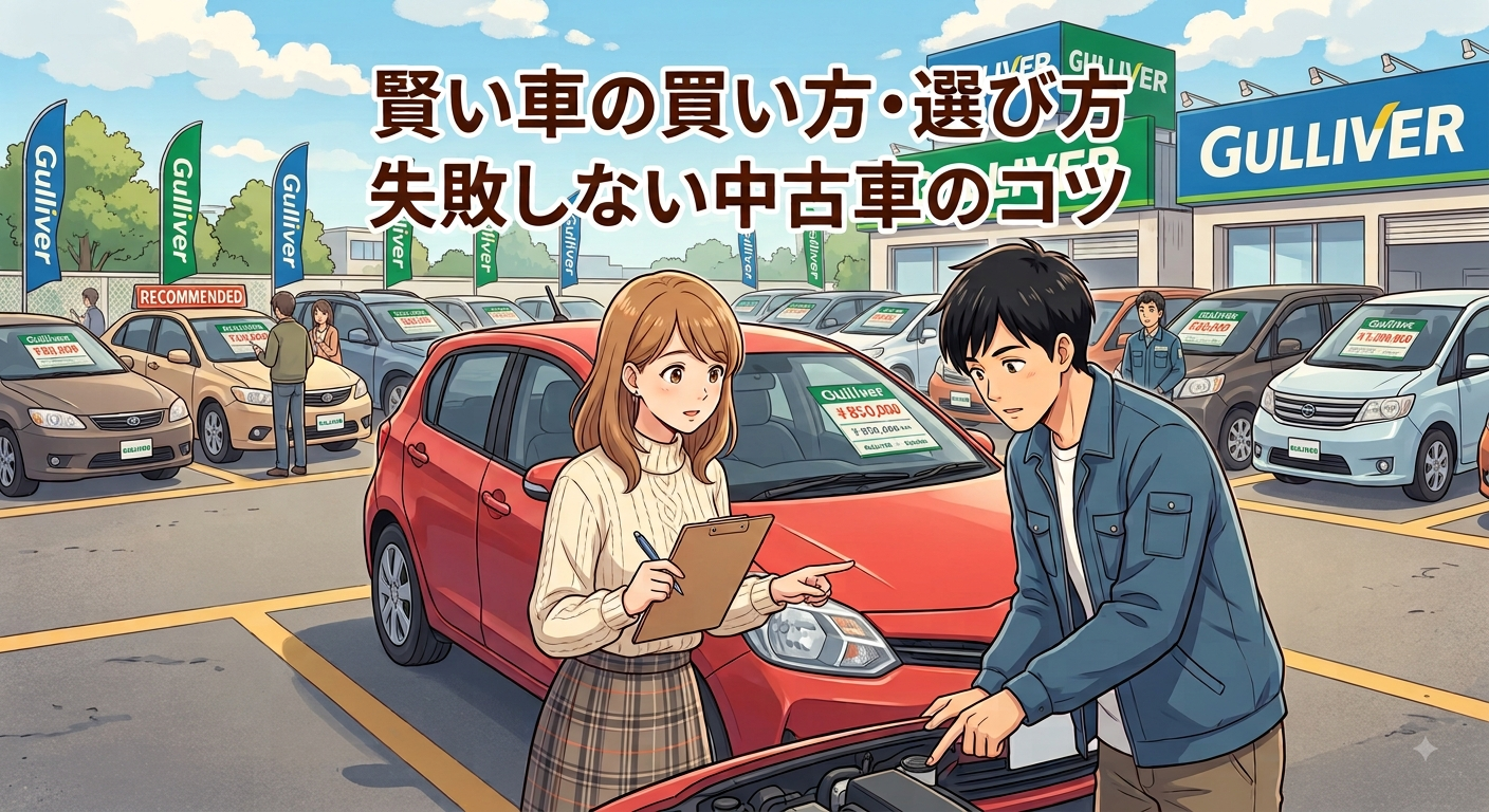賢い車の買い方・中古車の選び方