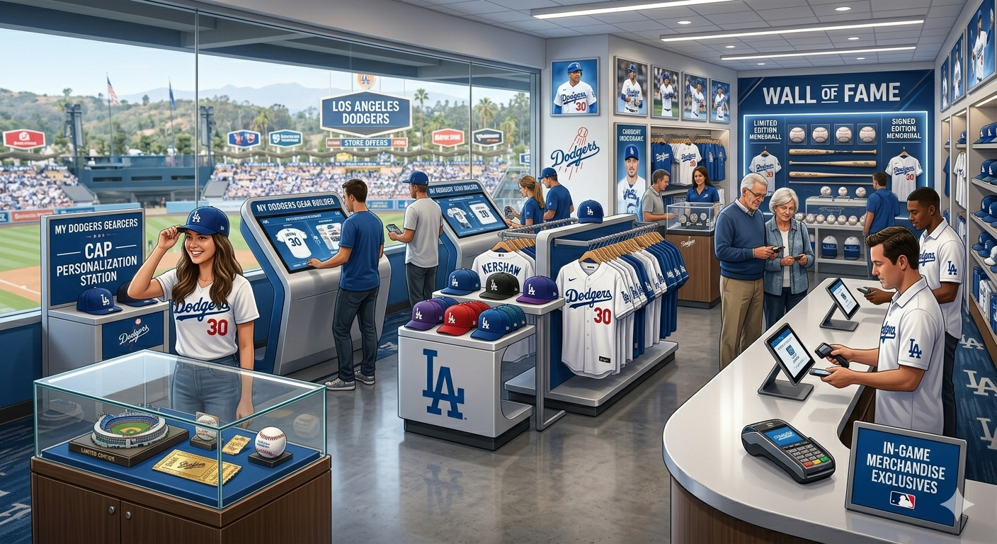 ドジャースグッズのイメージ