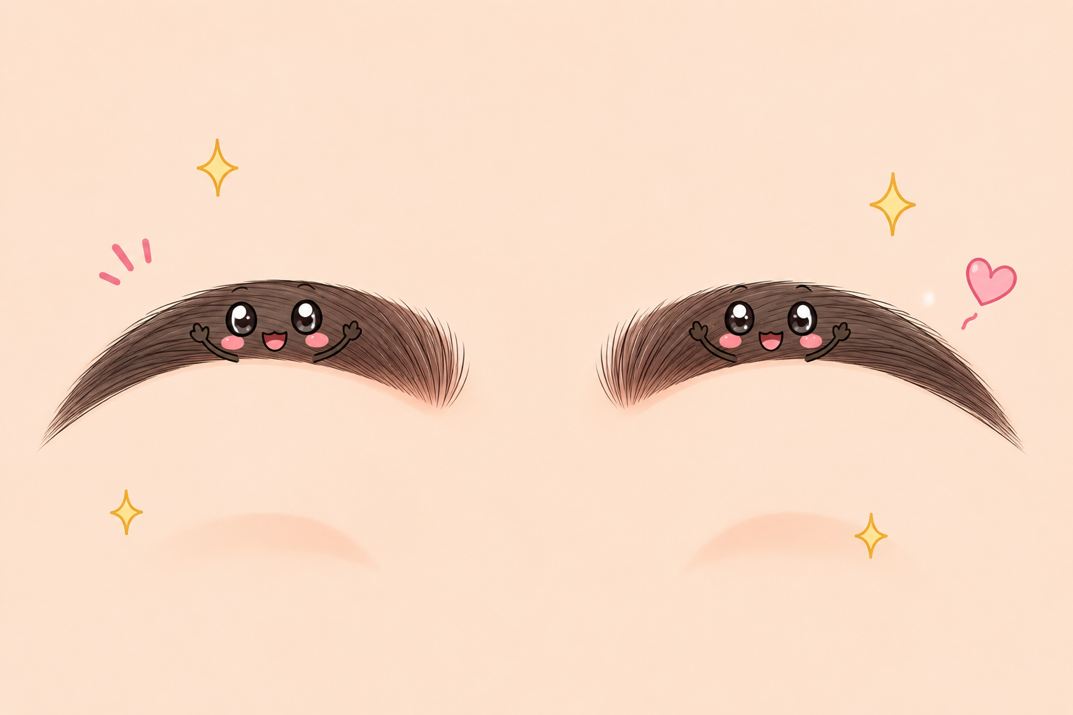 眉毛のイラスト